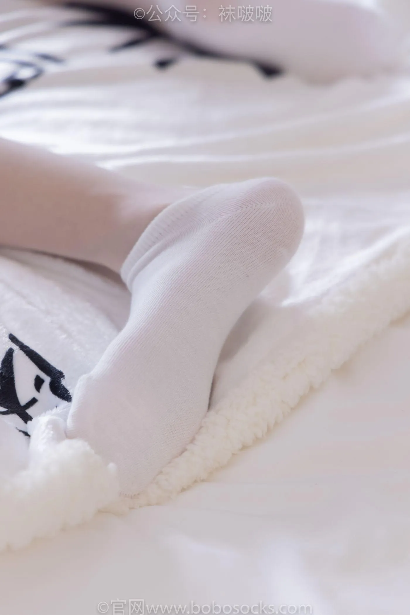 [BoBoSocks袜啵啵]NO.037 稚予-帆布鞋、短白棉袜、白丝 [136P]插图5